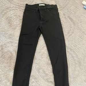 Madewell road-tripper jeans in black